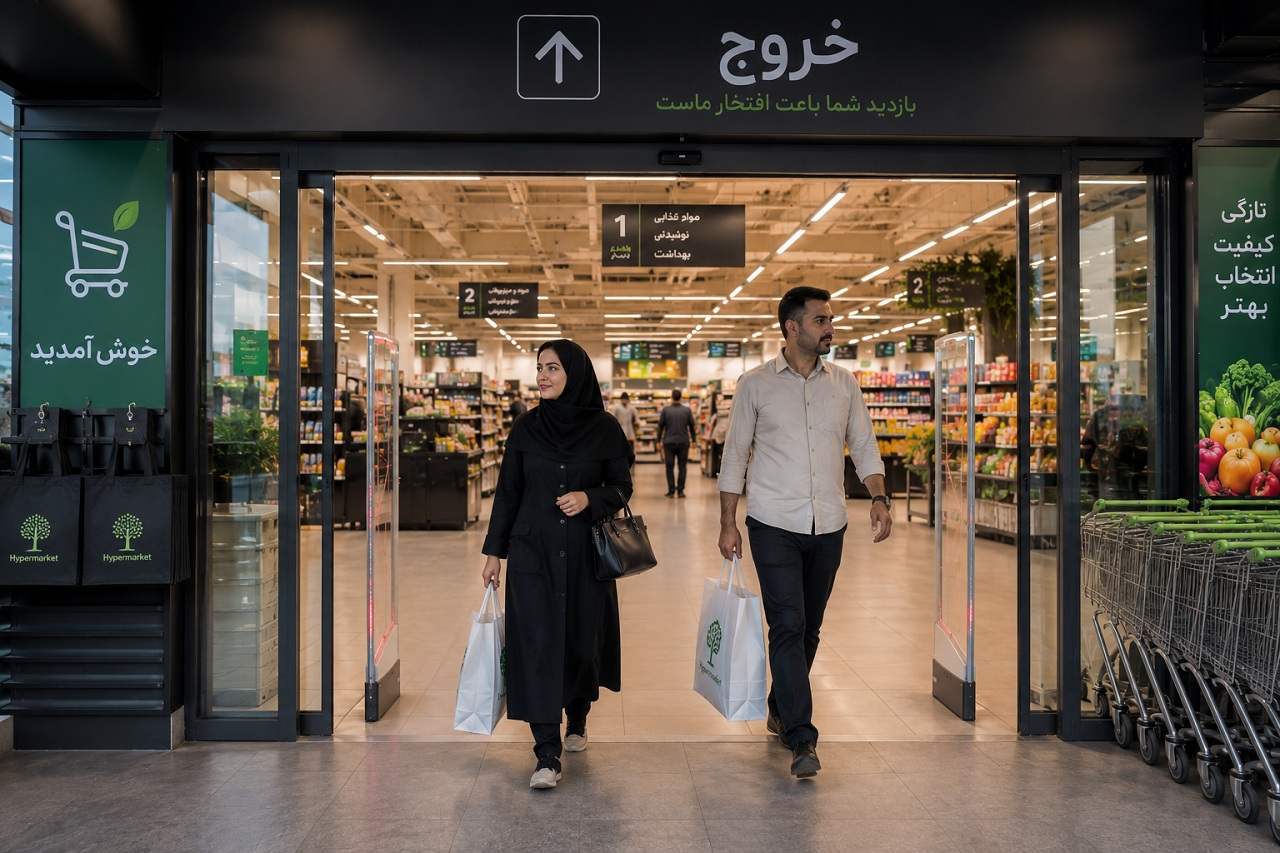 خرید گیت فروشگاهی سوپرمارکت